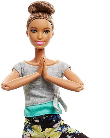 barbie made to move yoga doll