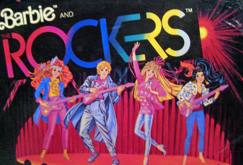 barbie and the rockers dvd