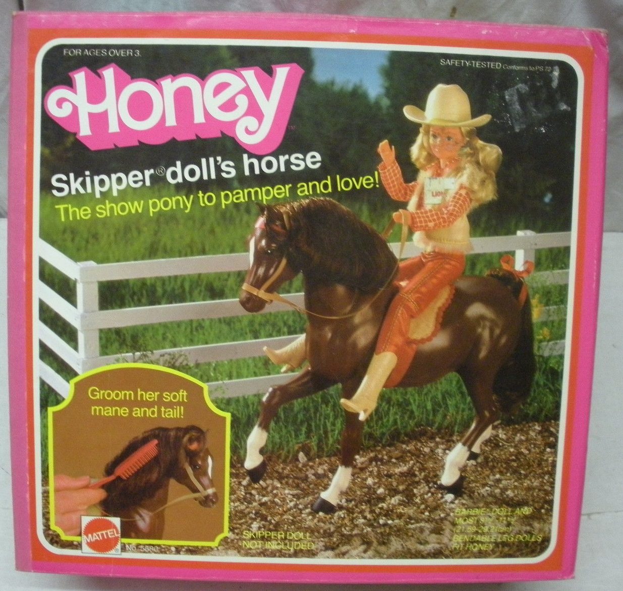 barbie skipper horse