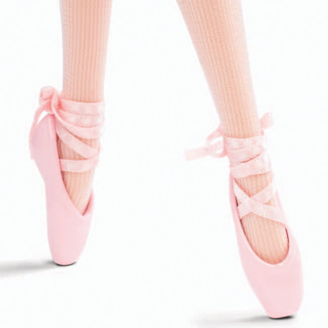 barbie doll ballet shoes