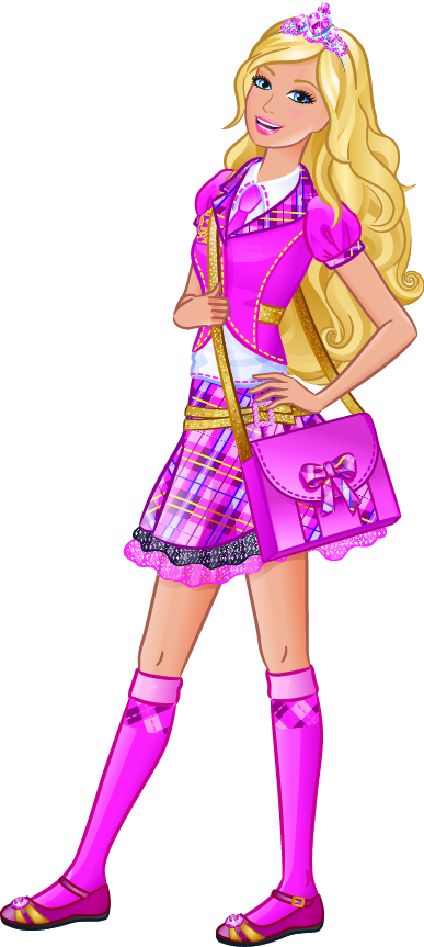 barbie princess high school