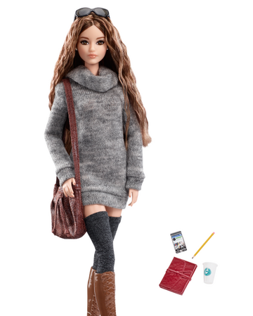 barbie doll style