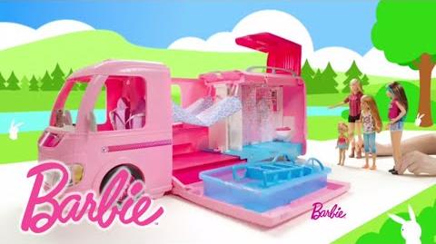 barbie dreamcamper adventure camping playset