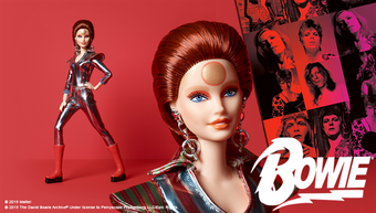 barbie x david bowie doll