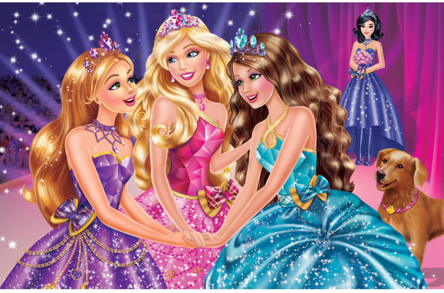 image pcs all for one one for all except for drummer girl barbie