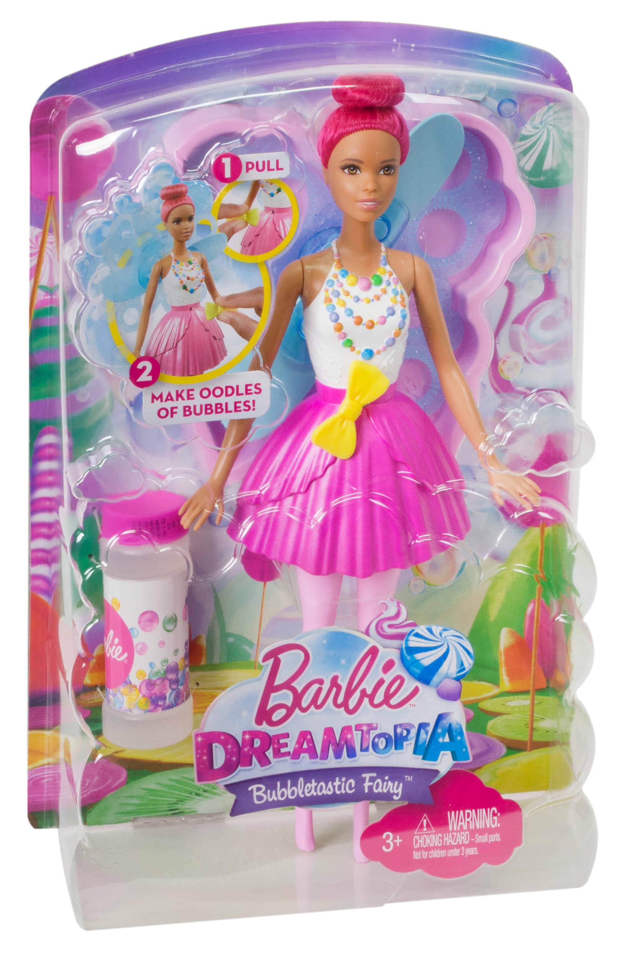 Barbie Dreamtopia Bubbletastic Fairy Doll Mattel DVM96 Dolls