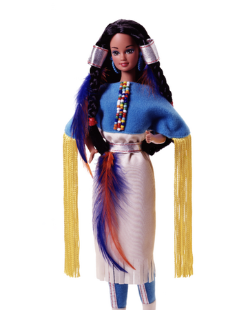 native american barbie doll