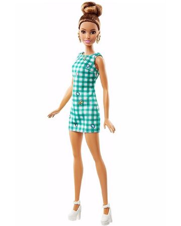 barbie fashionistas brown hair