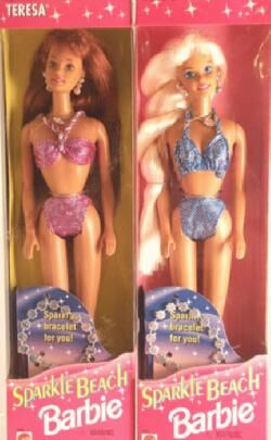 sparkle beach barbie