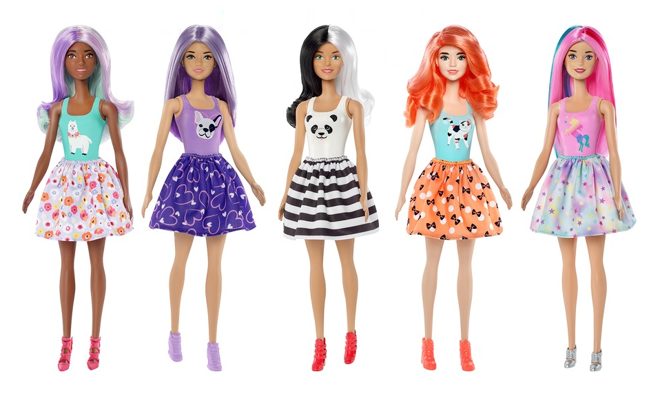 barbie color surprise hair doll