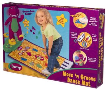 Barney Move N Groove Dance Mat Barney Wiki Fandom