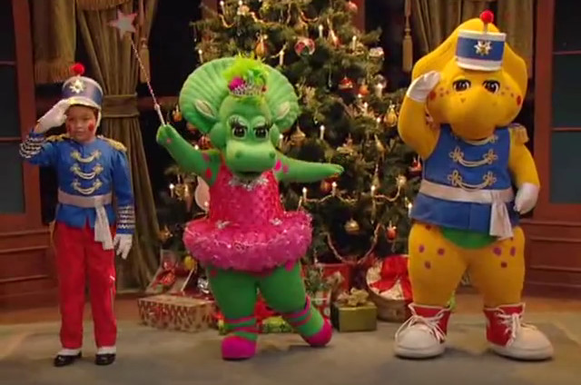barney min nutcracker barney min nutcracker