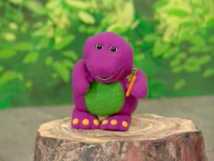 barney and friends doll