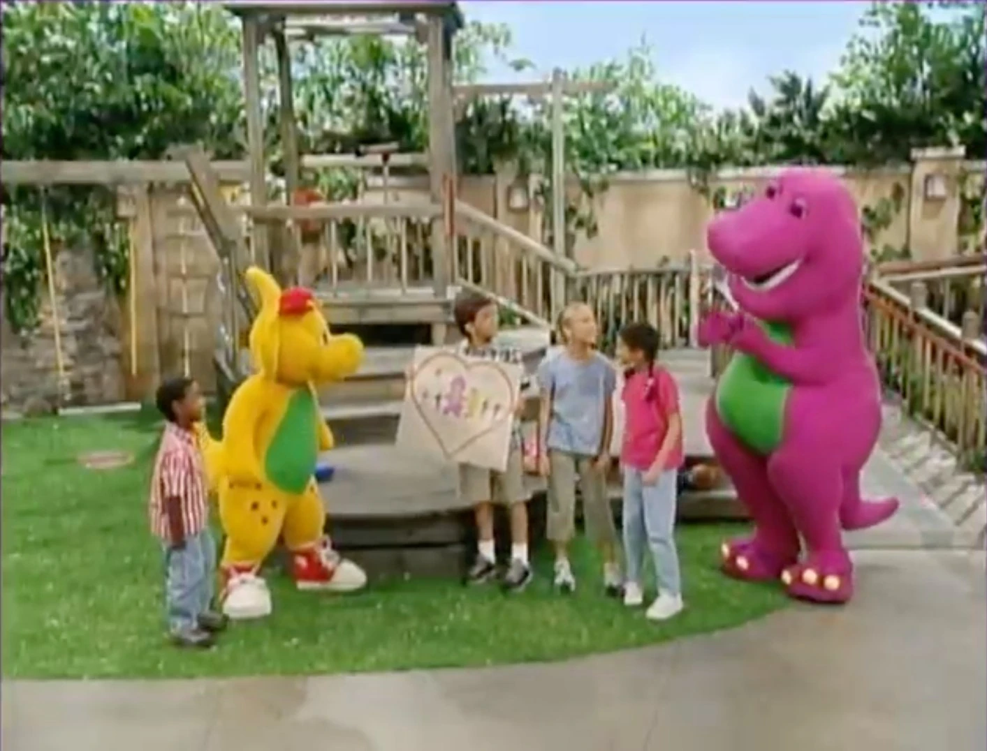 A Picture of Friendship | Barney Wiki | Fandom
