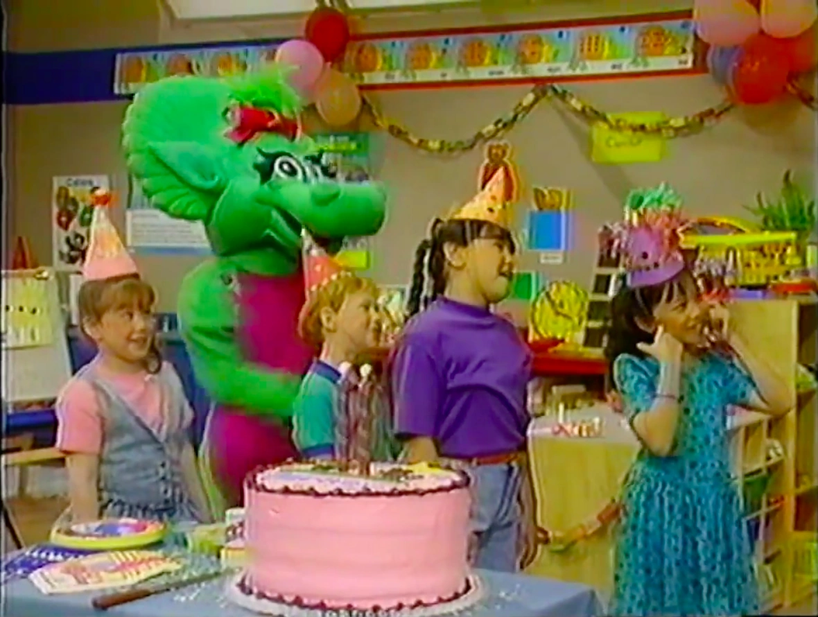 Image Happybirthdaybarney25png Barney Wiki Fandom Powered By Wikia