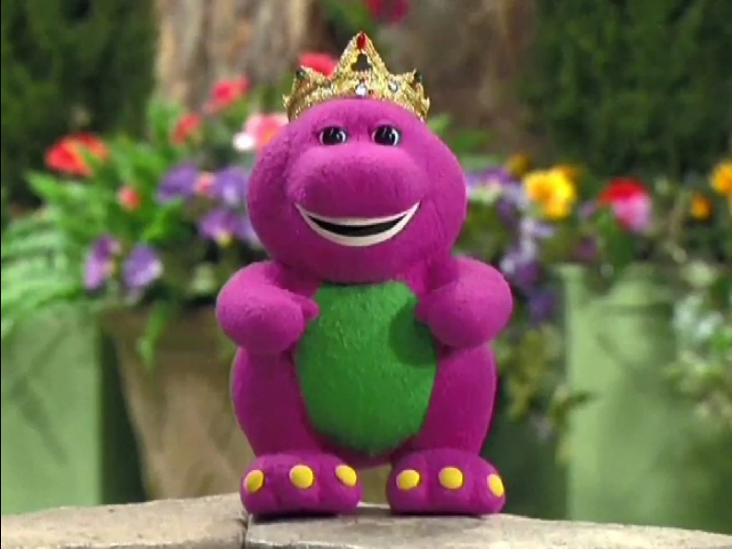 Image Barneydoll King Singingjpg Barney Wiki FANDOM Powered