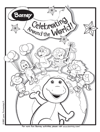 Celebrating Around The World Barney Wiki Fandom