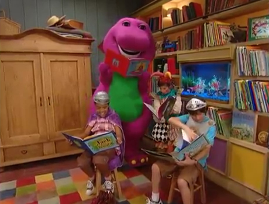barney storytime with barney dvd