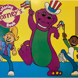 Barney Coloring Books Barney Wiki Fandom