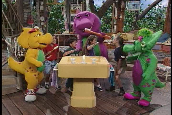 clean up song barney