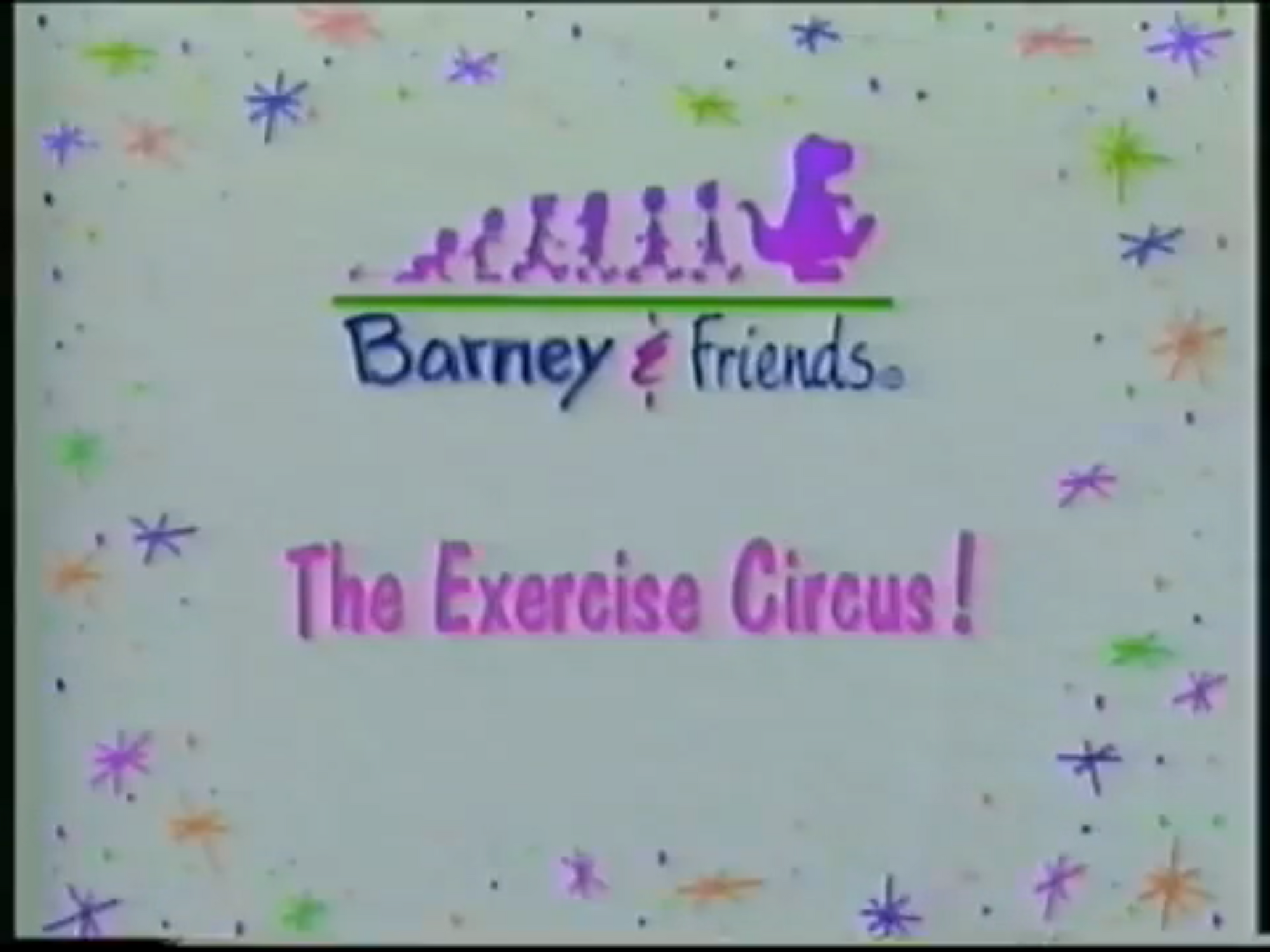 The Exercise Circus Barneyandfriends Wiki Fandom