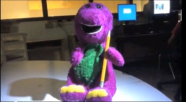 writes a story barney