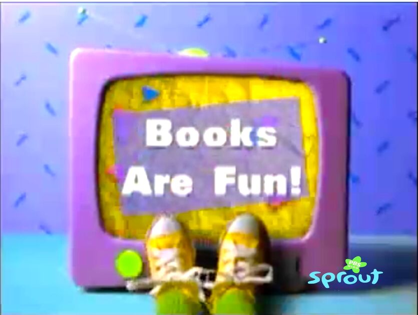 Books Are Fun! Title Card!!!!!!!!!!