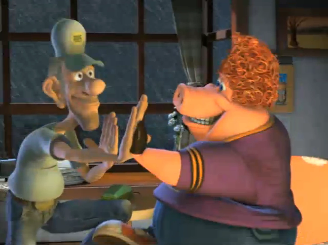 Image BATB Pig and Nathan Bonding.png WikiBarn FANDOM powered by