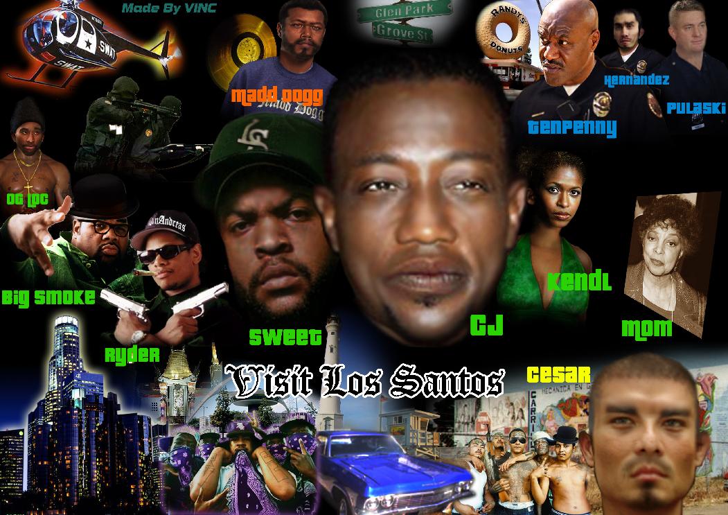 Image - Complete cast.jpg | GTA San Andreas Wiki | FANDOM powered by Wikia