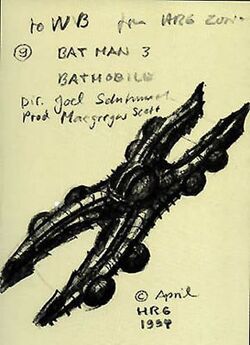Giger Batman 3 Batmobile