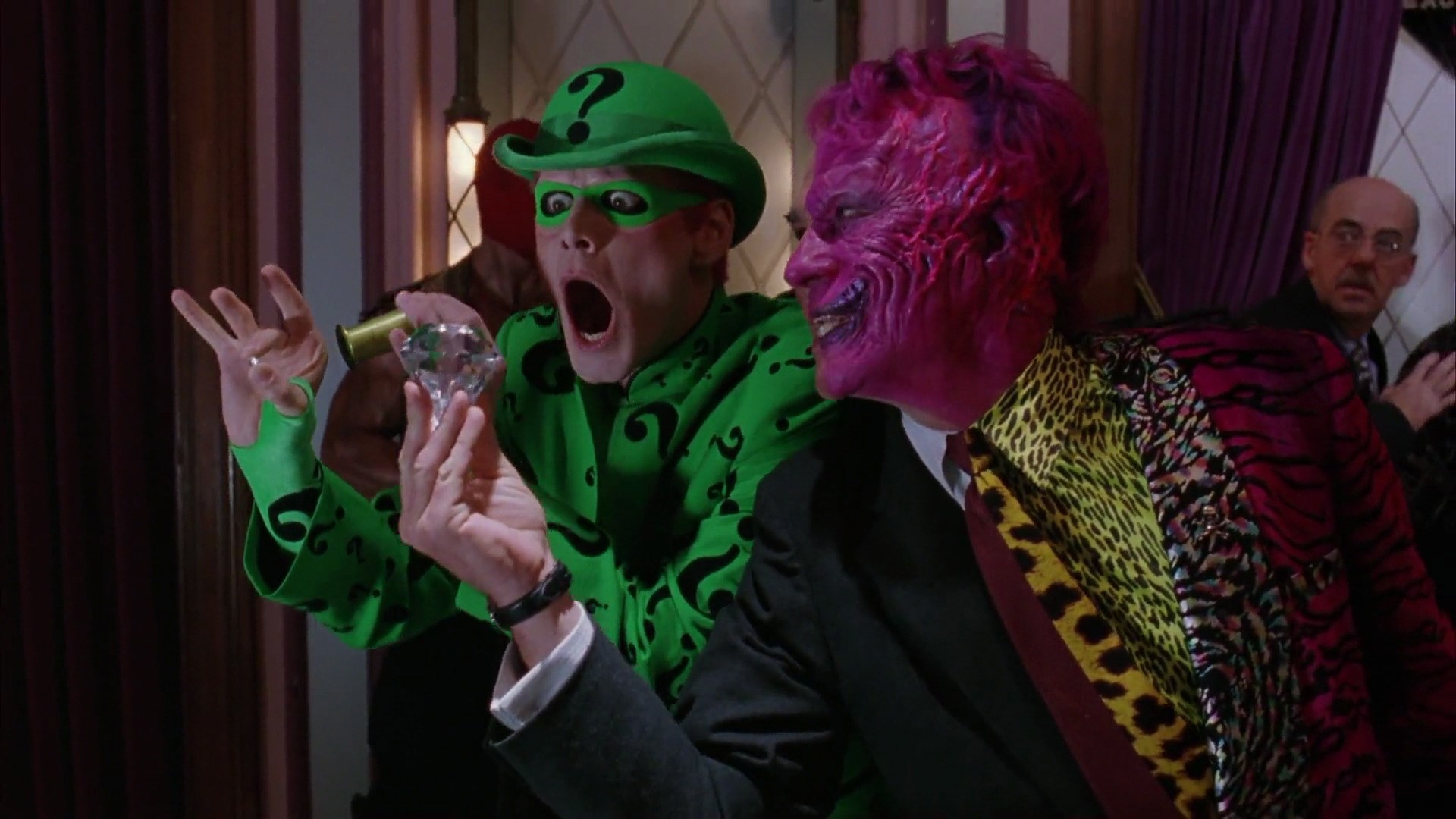 images of the riddler from batman forever movie