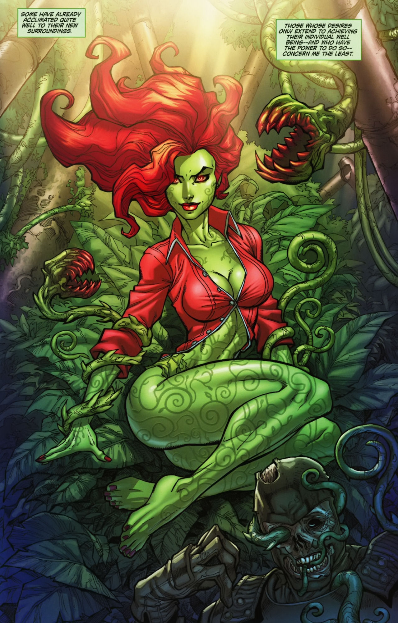 Poison Ivy Arkhamverse Batman Wiki Fandom Powered By Wikia 8878