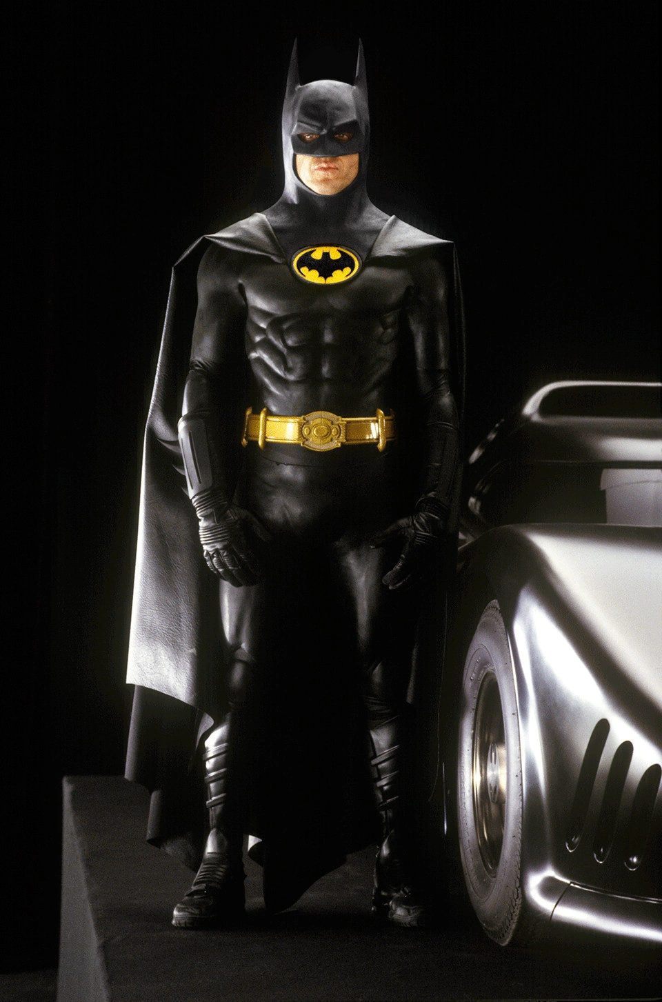 Image Batman 1989 Batman and the Batmobile.png Batman Wiki FANDOM powered by Wikia