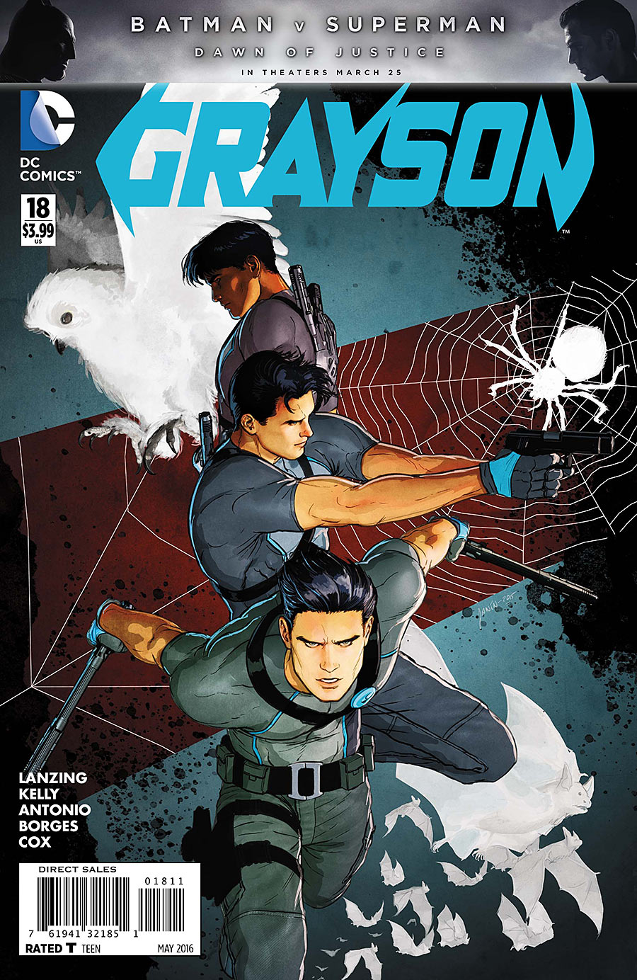 Grayson Volume 1 Issue 18 Batman Wiki Fandom Powered By Wikia