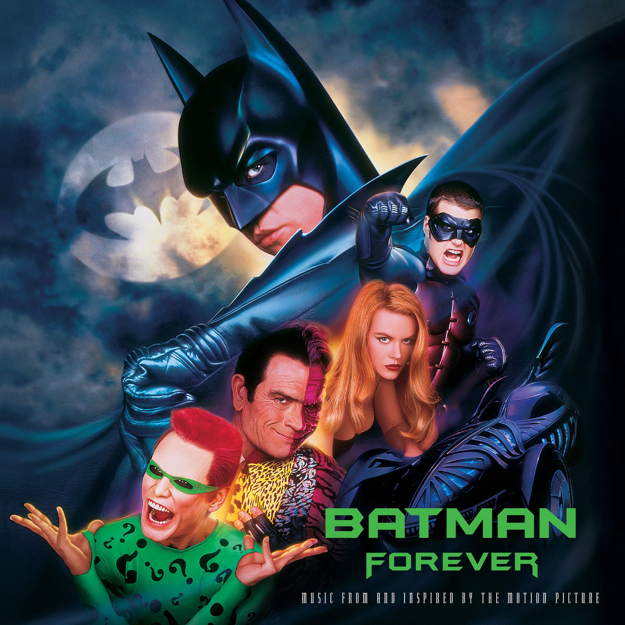 batman forever movie poster riddler