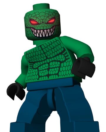 lego crocodile man