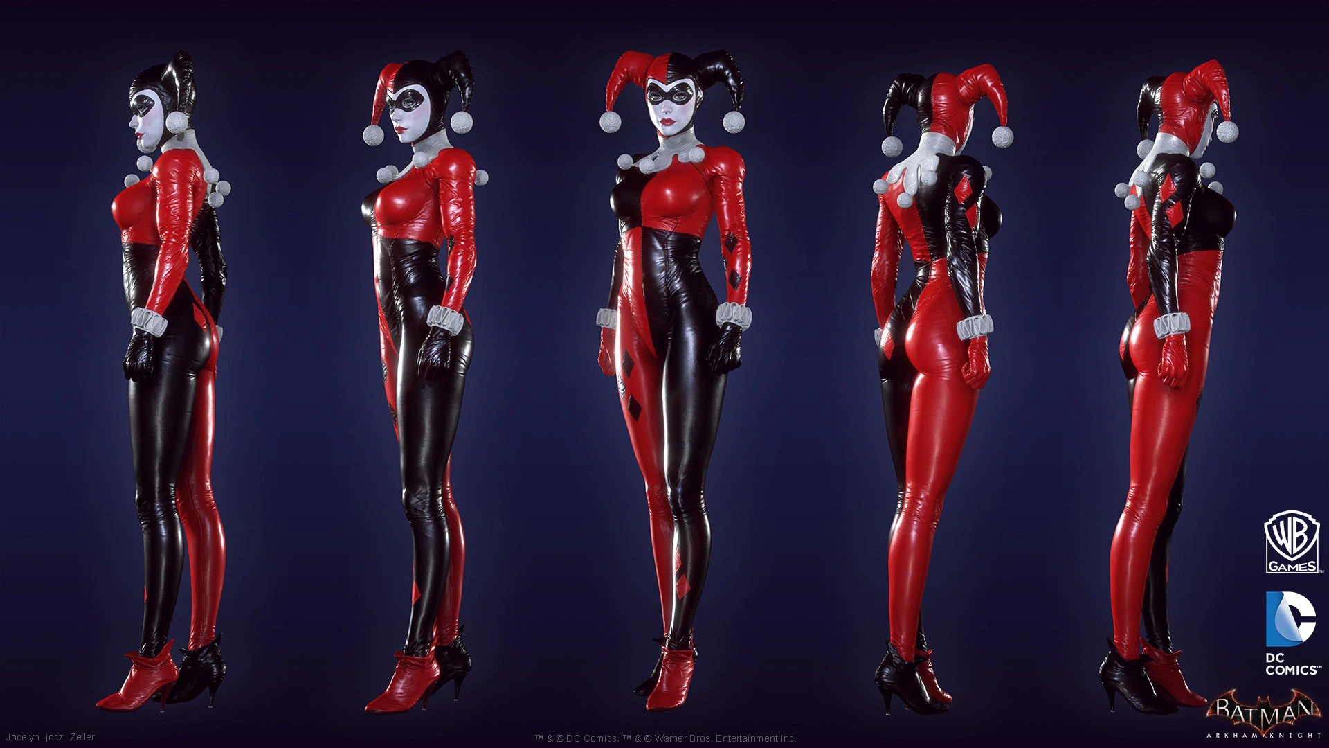 Image - Harley Quinn Batman Arkham Knight character model.jpg | Batman ...