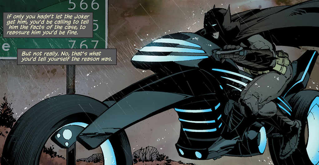 batman on bike