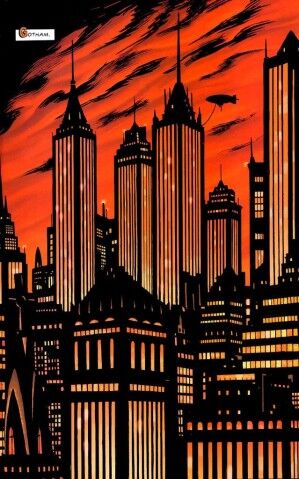 شهر گاتهام (Gotham City) .  - بتمن