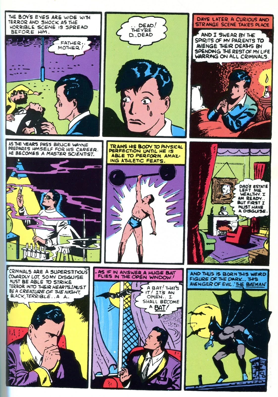 Image Batman origin 1940 02.jpg Batman Wiki FANDOM powered by Wikia