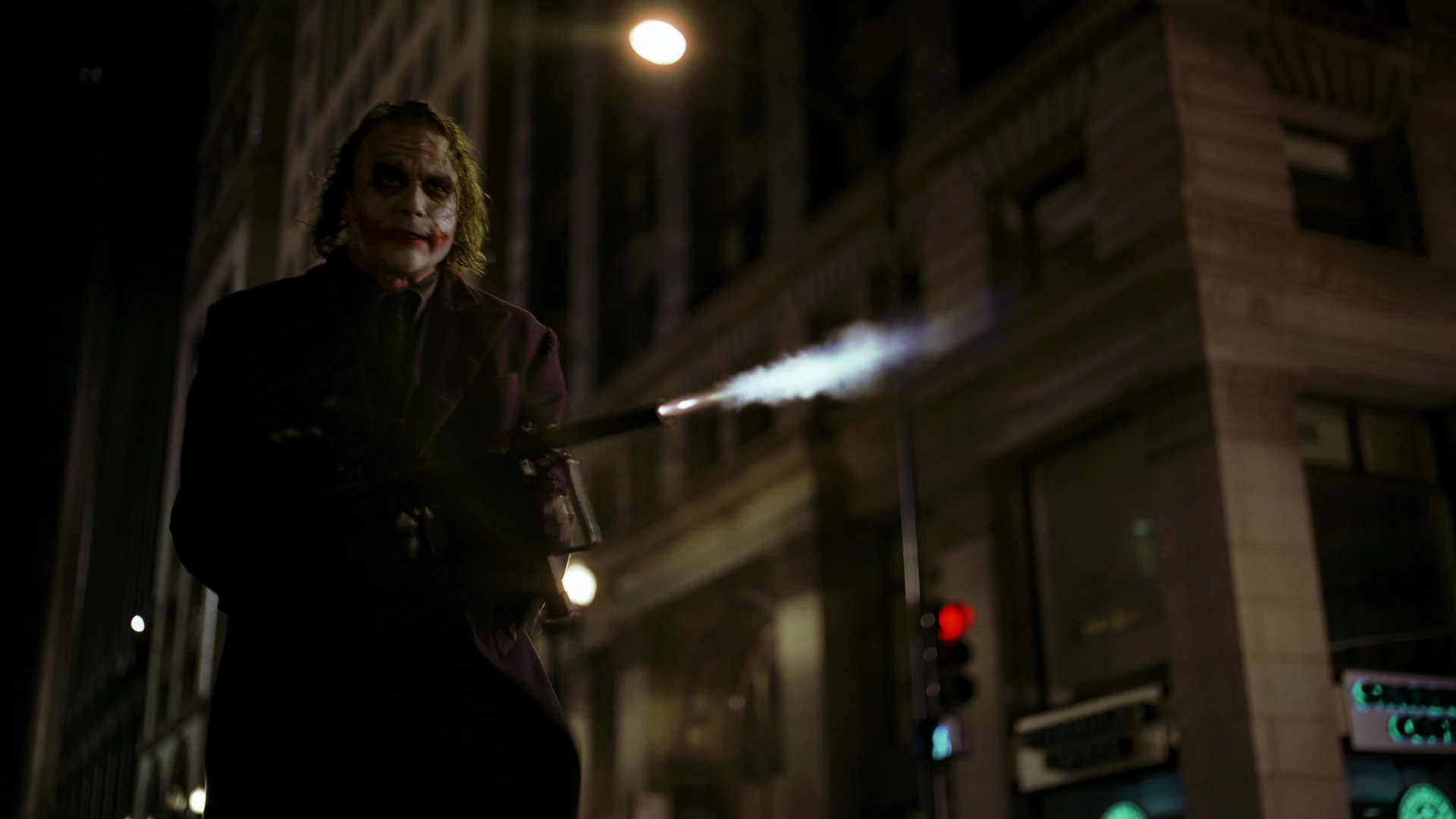 The Joker's submachine gun Batman Wiki FANDOM powered by Wikia