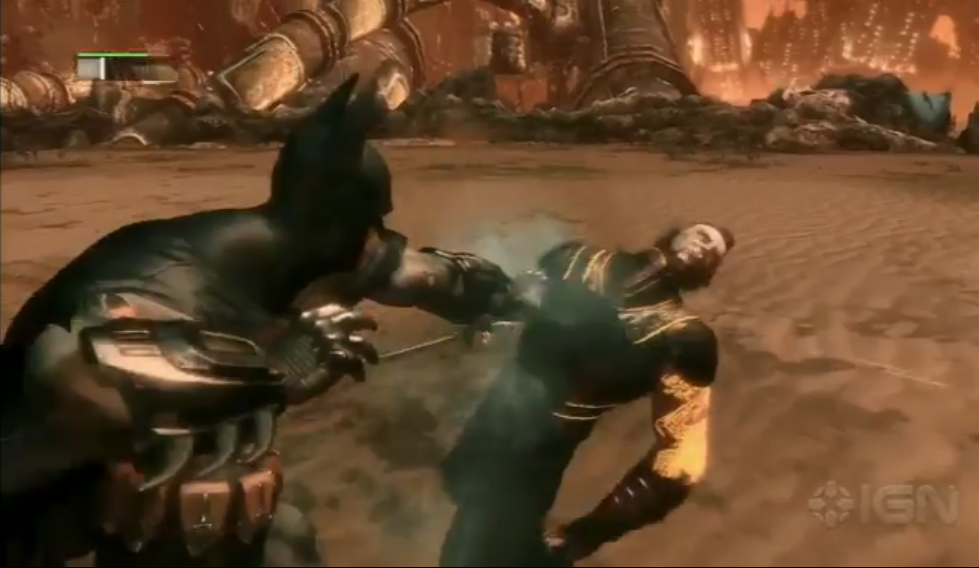 Image - Batman vs the head of the demon 2.png | Batman ...