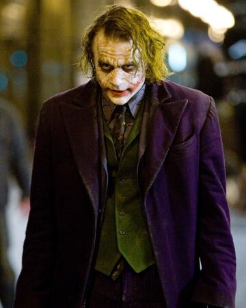 The Joker Heath Ledger Batman Wiki Fandom