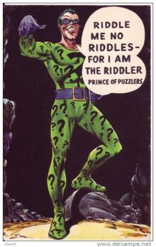 THE RIDDLER - O CHARADA