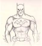 Bruce's Drawing of the Batman