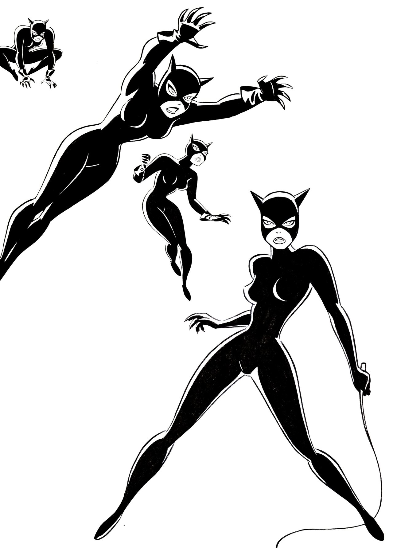 Image - Catwoman Designs by Bruce Timm.jpg | Batman:The ...