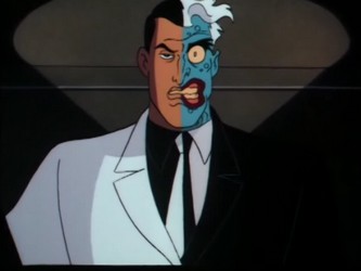 Image result for two face batman animated series