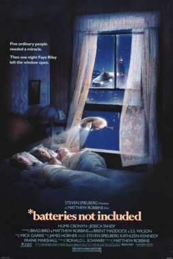 Batteries not included. poster