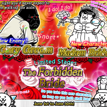 The Forbidden Bride Monthly Event Battle Cats Wiki Fandom