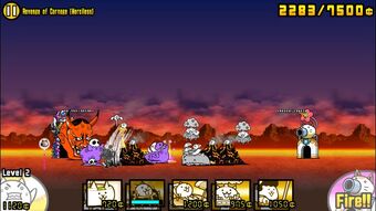 Revenge Of Carnage Merciless Battle Cats Wiki Fandom